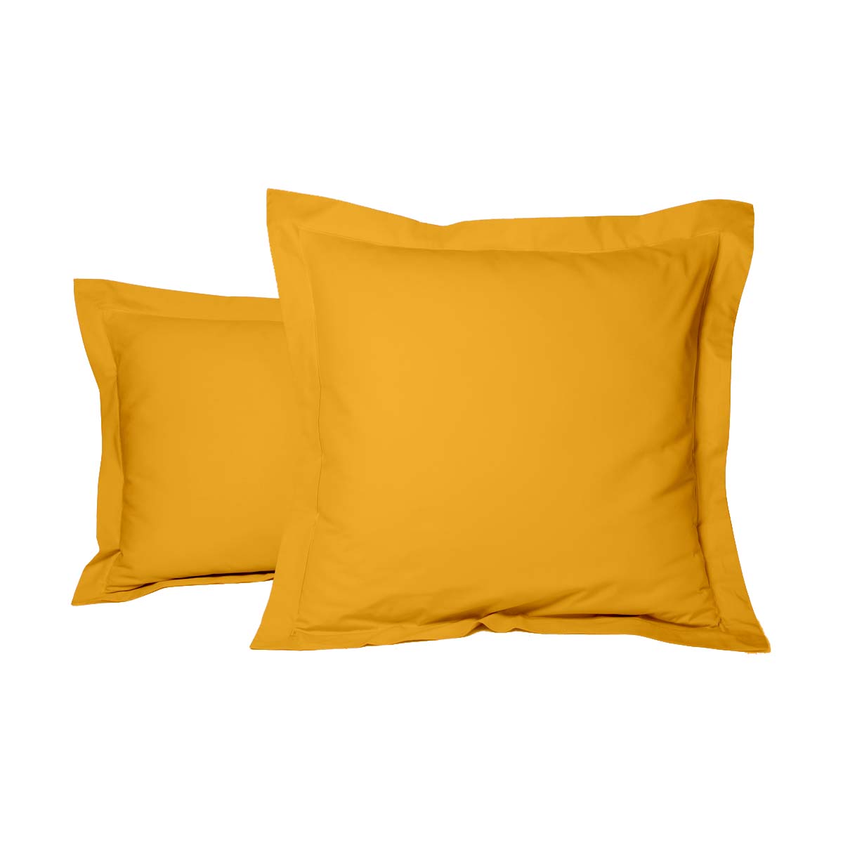 Taie d'oreiller unie - rectangle 50x70cm - percale de coton