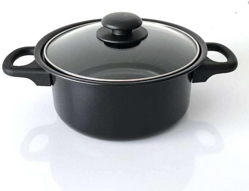 Batterie de cuisine 13 pièces avec cuillière Noire Herzberg