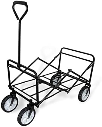 Chariot Pliable de Jardin 70 kg – Gris