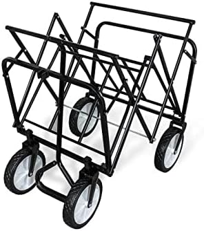 Chariot Pliable de Jardin 70 kg – Gris
