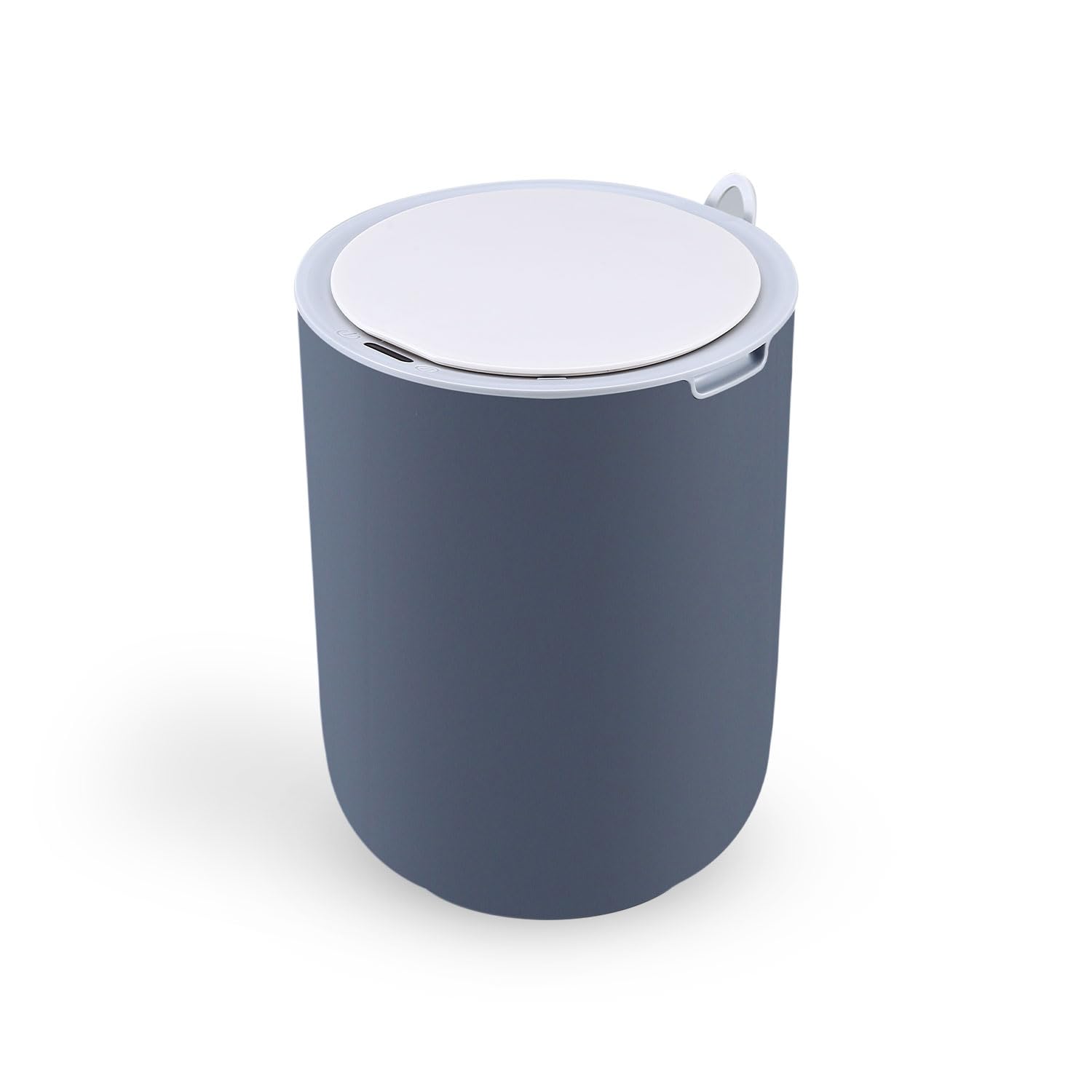 FLINQ Poubelle anti odeur - 8L - Petite Poubelle de salle de bain - avec capteur - Poubelle de tri - anthracite