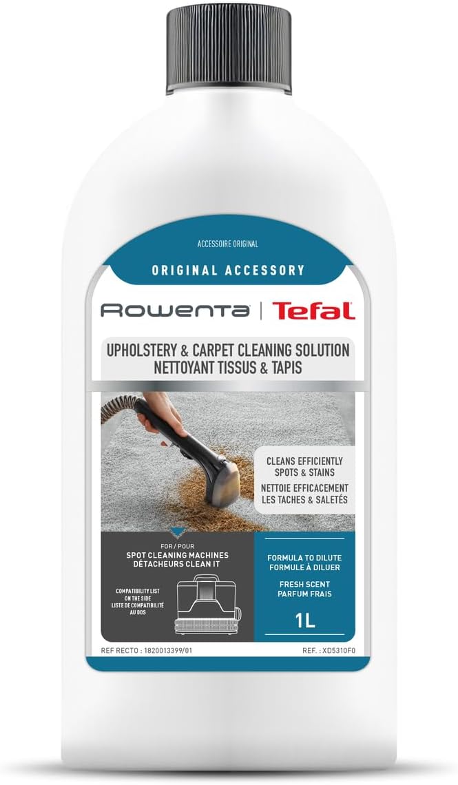 Aspirateur laveur ROWENTA X Clean 10 GZ7035WO + 2 Litres de solution nettoyante