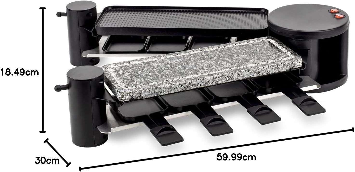 Raclette 4 en 1 convivial design