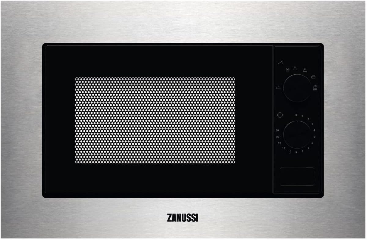 Micro-ondes encastrable 17L inox anti- traces