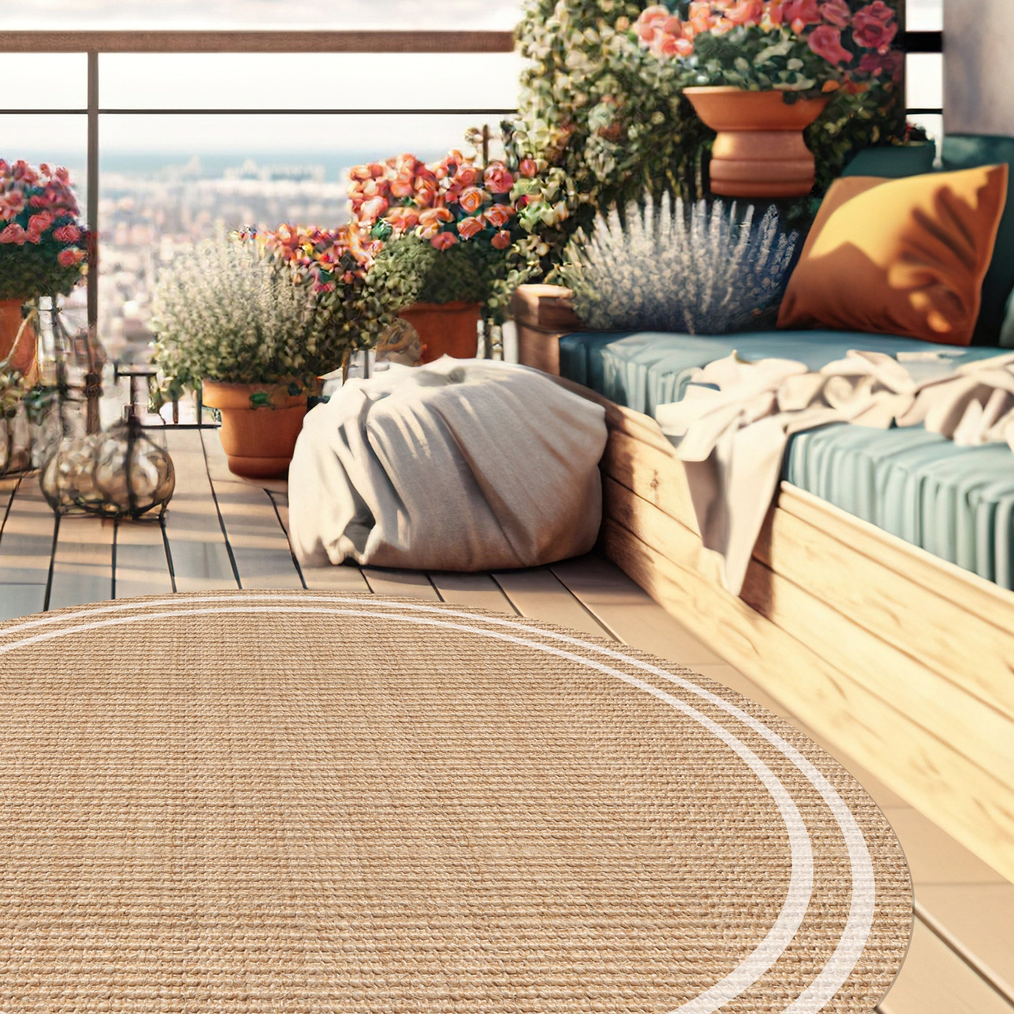 Tapis adhésif en vinyle pour intérieur / extérieur – Agnan