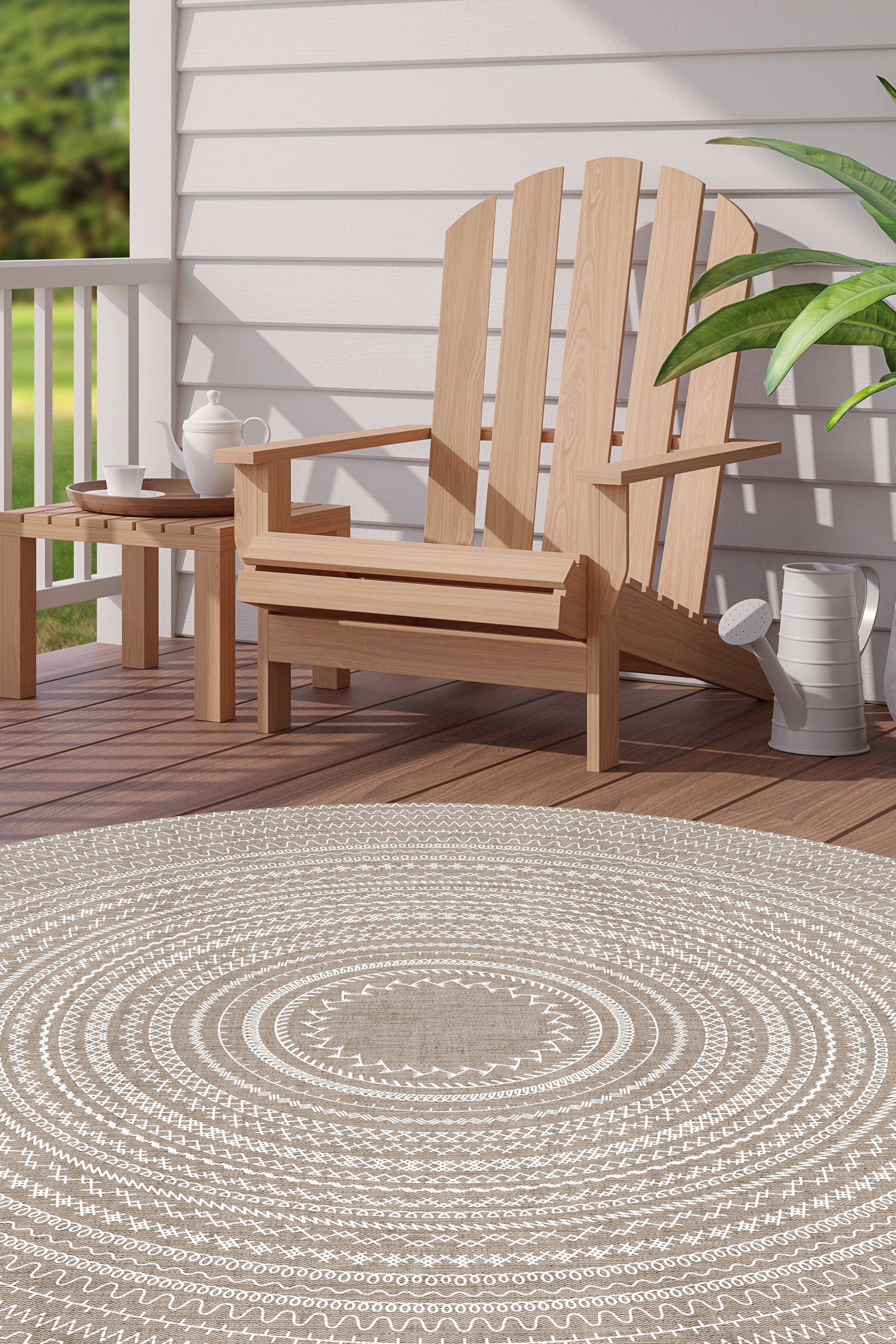 Tapis adhésif en vinyle pour intérieur / extérieur – Kamal