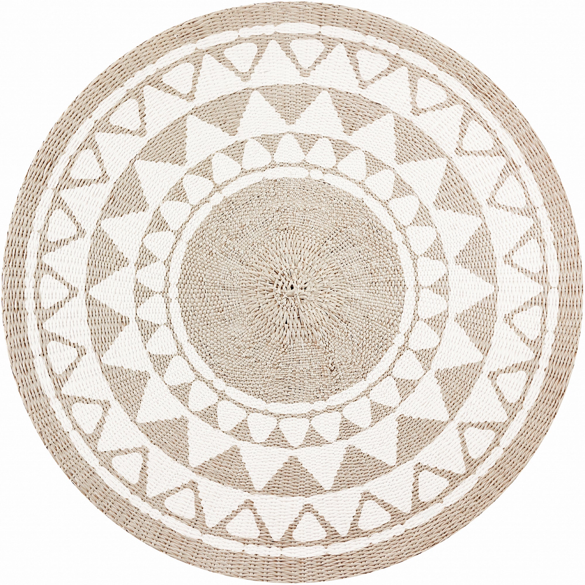 Tapis adhésif en vinyle pour intérieur / extérieur – Khamba rotin