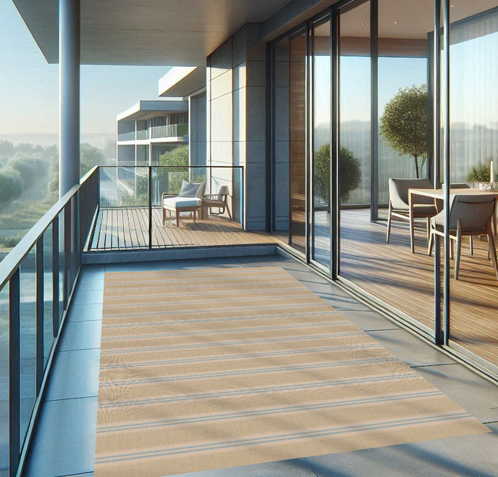 Tapis adhésif en vinyle pour intérieur / extérieur - Brígida