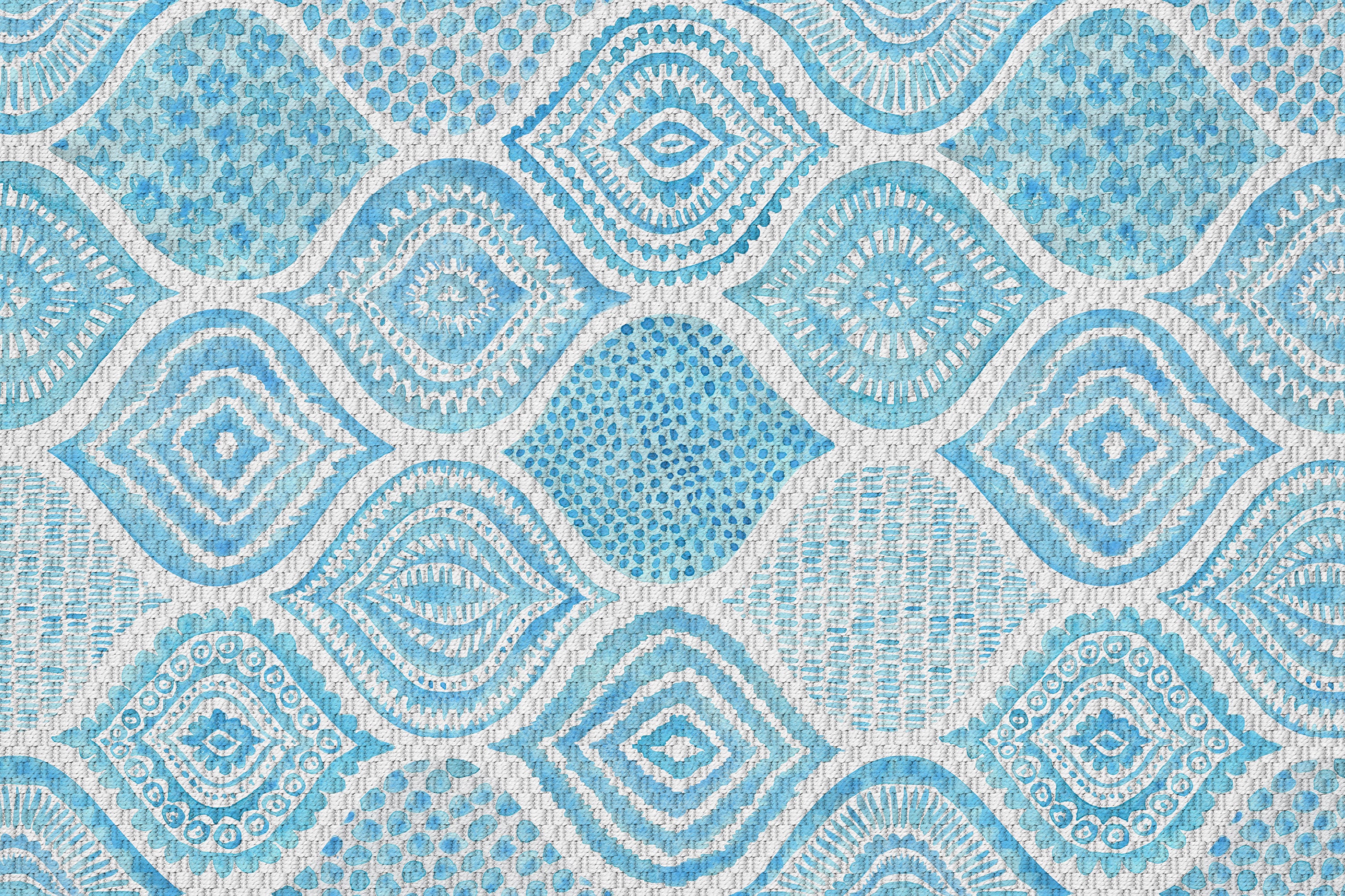 Tapis adhésif en vinyle pour intérieur / extérieur - Aqua