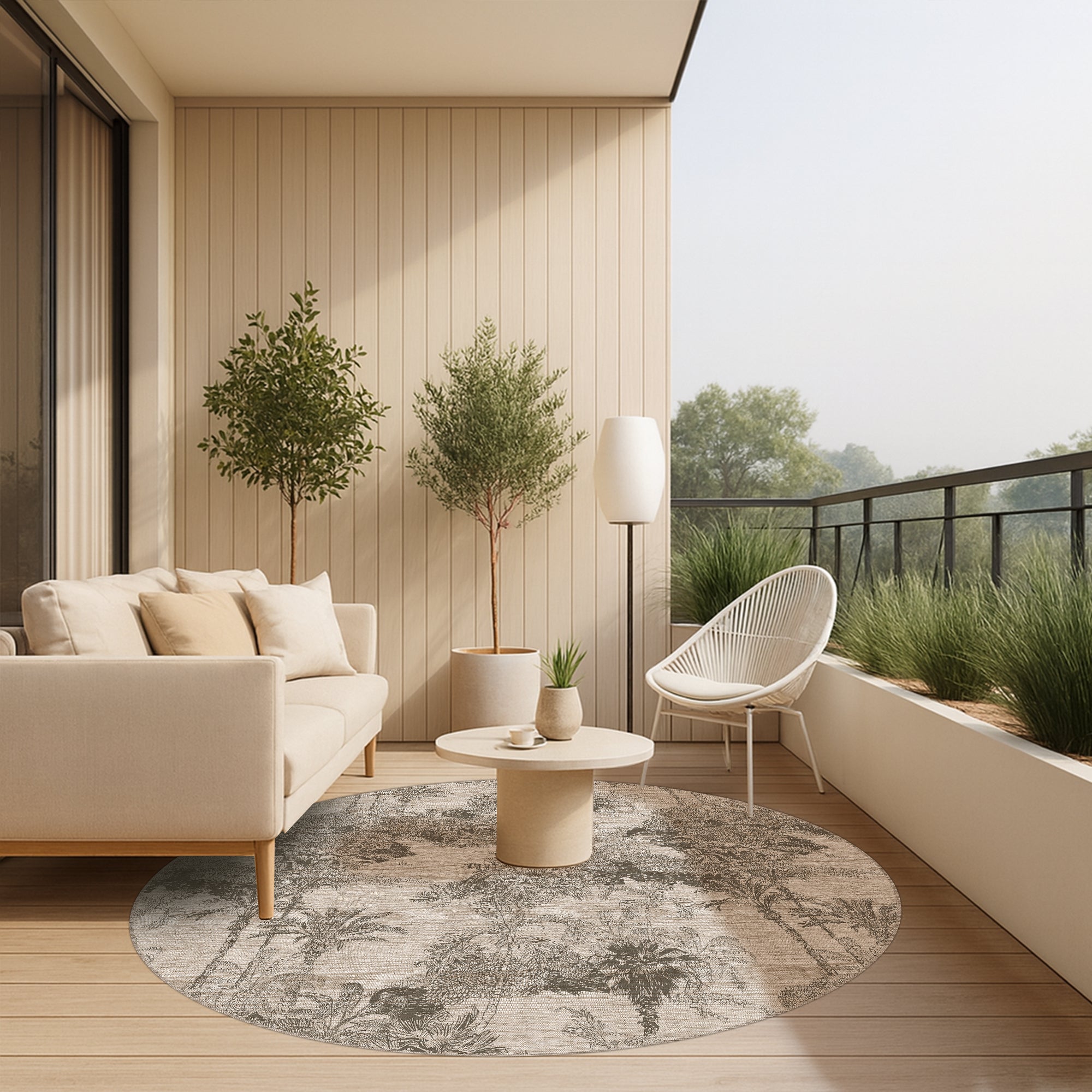 Tapis adhésif en vinyle pour intérieur / extérieur - Sri Lanka