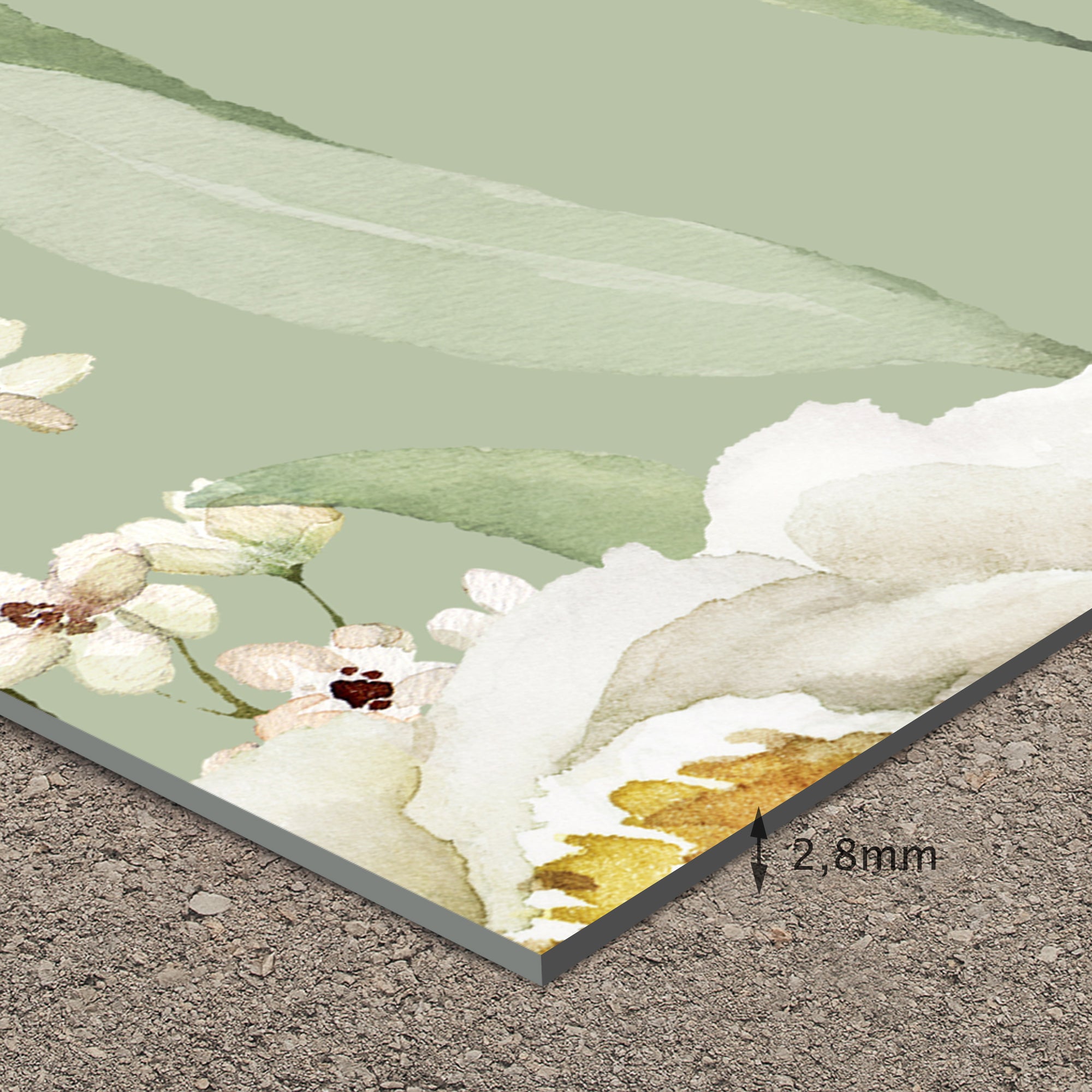 Tapis en vinyle pour intérieur / extérieur - Jardín secret