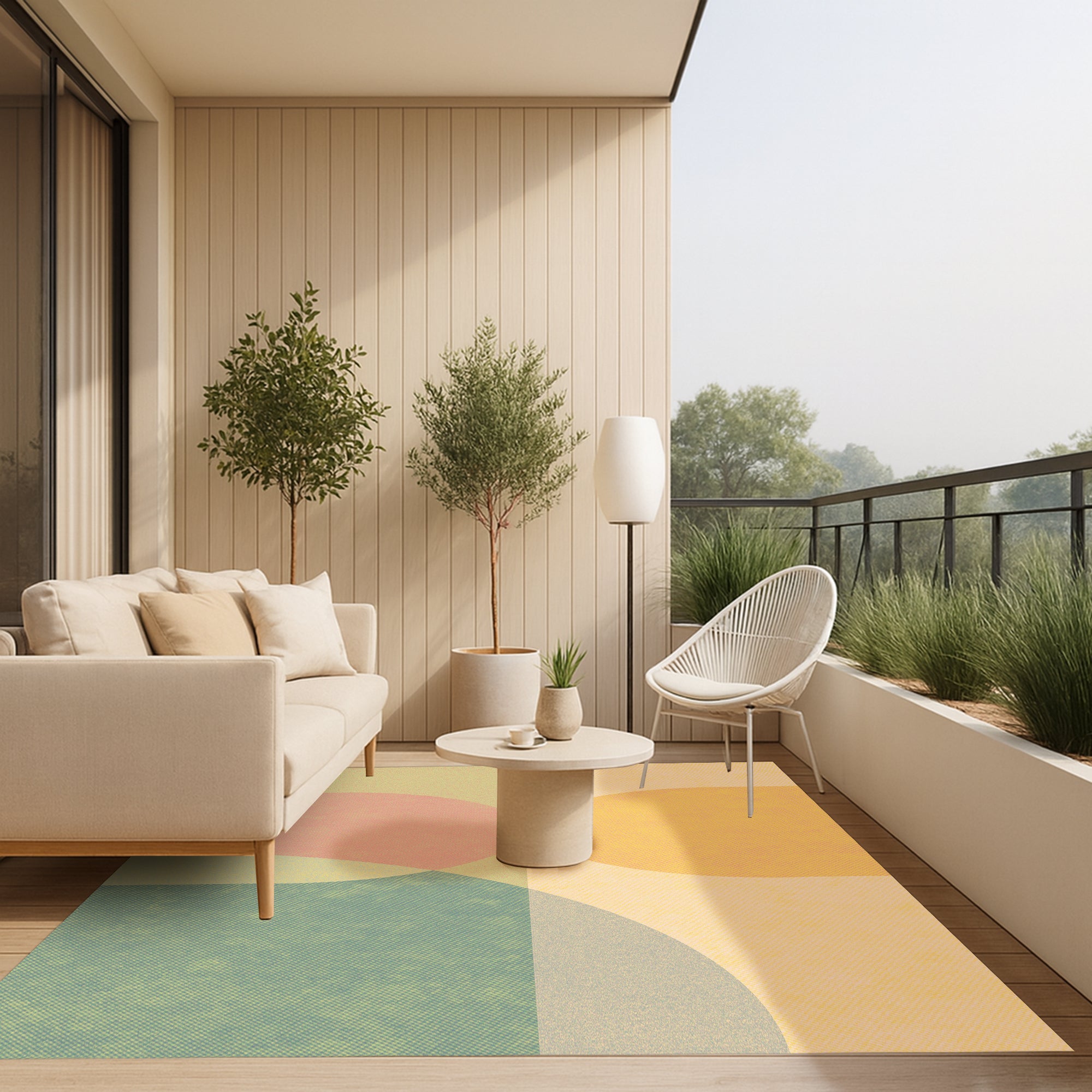 Tapis adhésif en vinyle pour intérieur / extérieur - Mojave