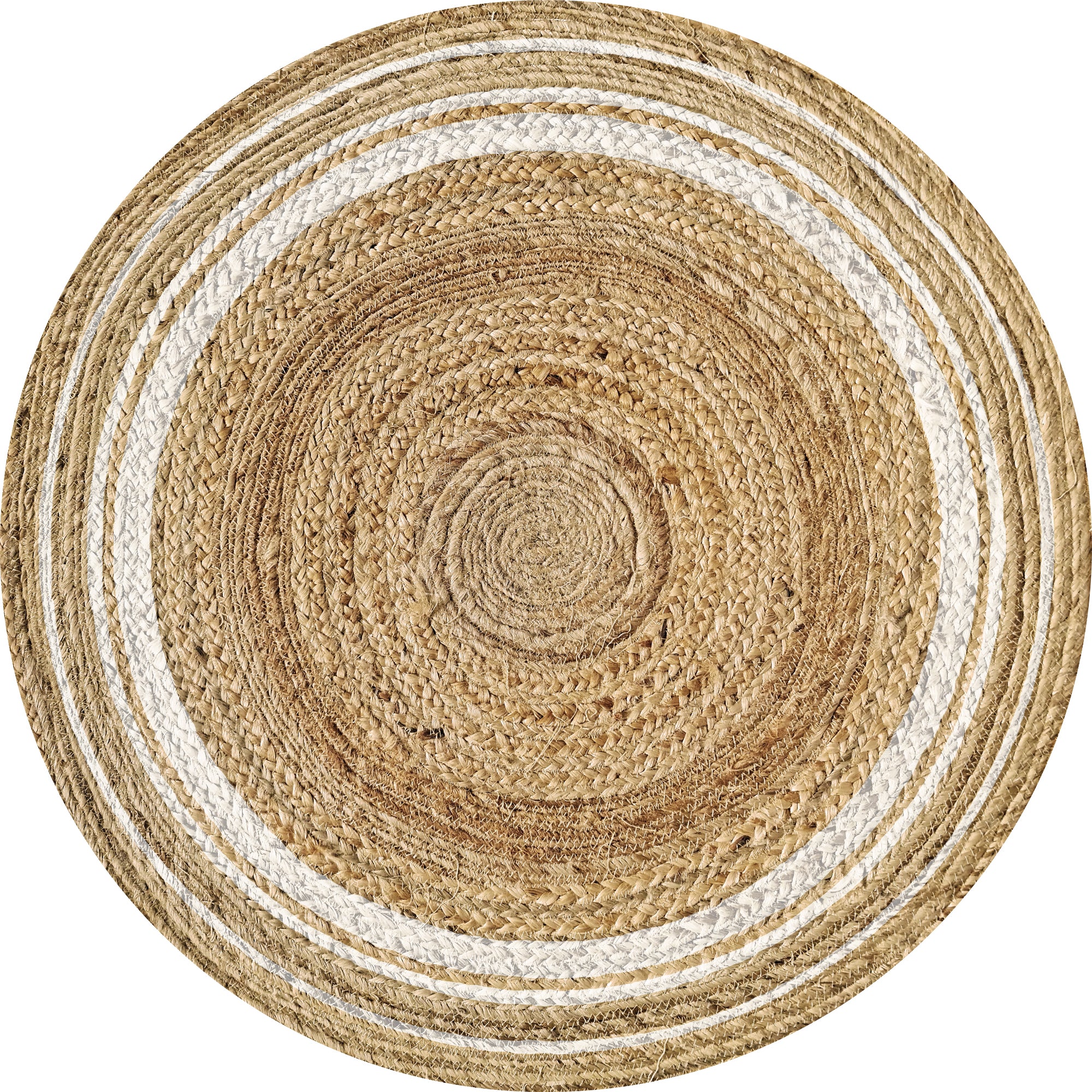 Tapis adhésif en vinyle pour intérieur / extérieur - Carthagène blanc