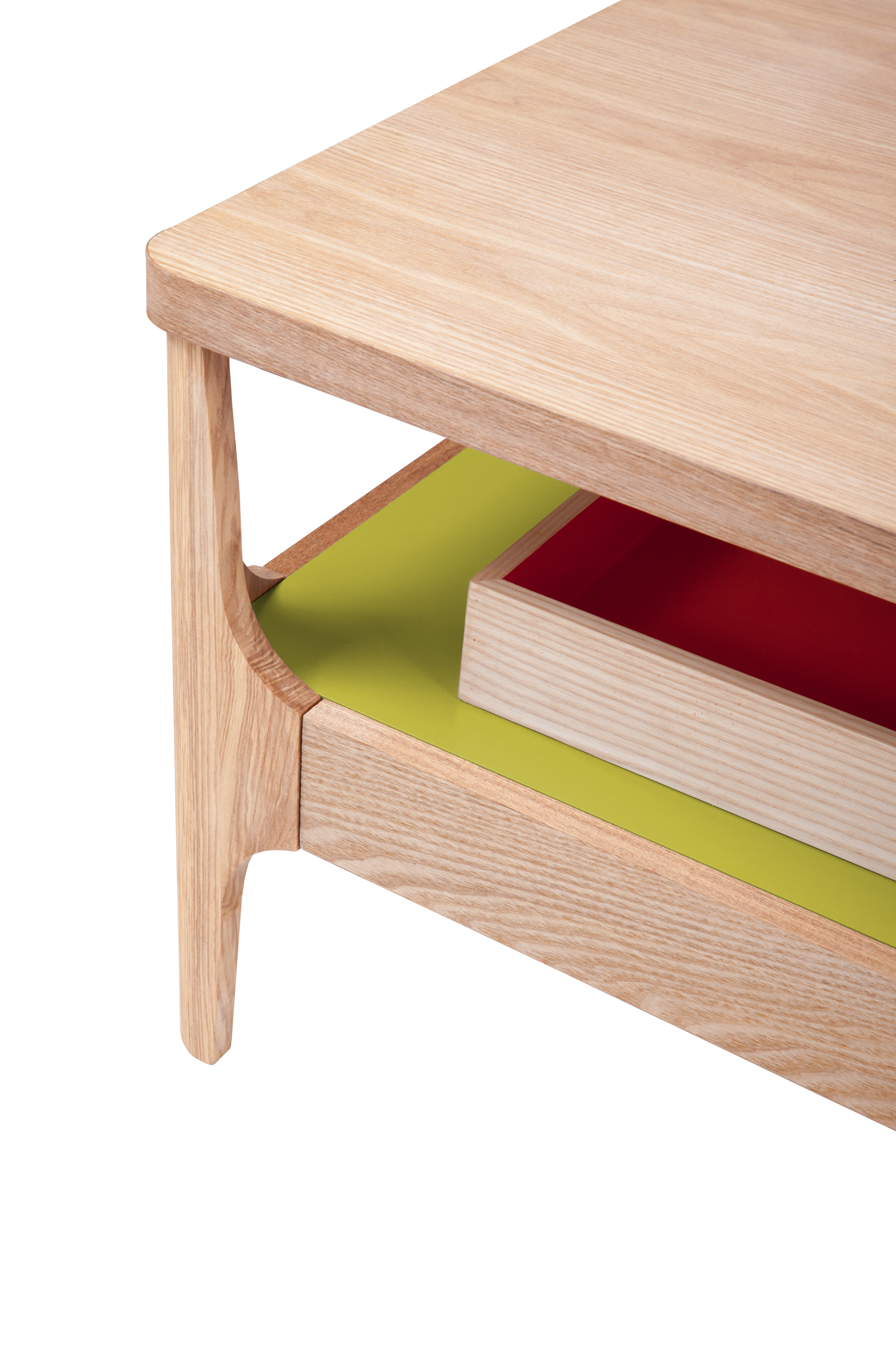 Table basse frêne vert - Addison