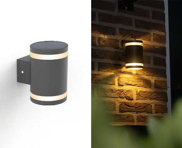 Solar Lamp Dusk - Lampe à énergie solaire - Lampe d'extérieur avec capteur
