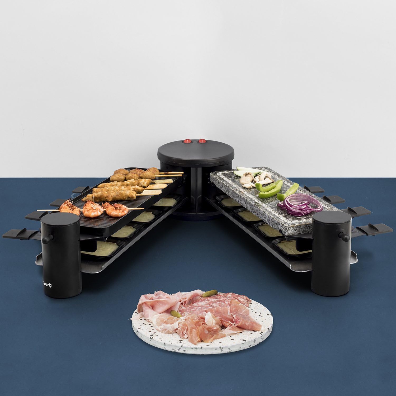 Raclette 4 en 1 convivial design