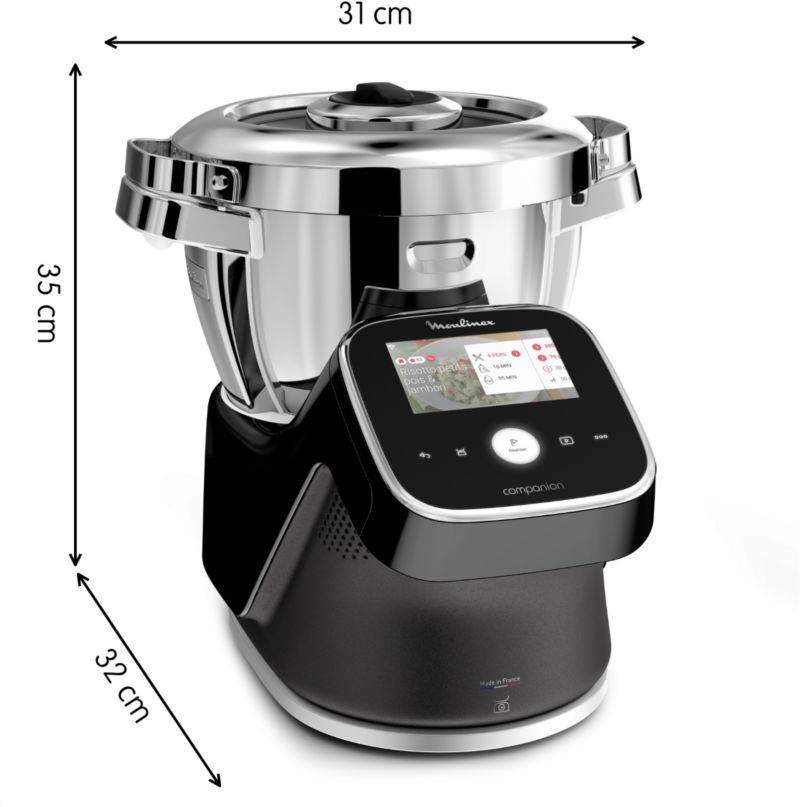 i-Companion Touch Pro HF93D810 Robot cuiseur - 18 programmes - 8 accessoires - Balance intégrée