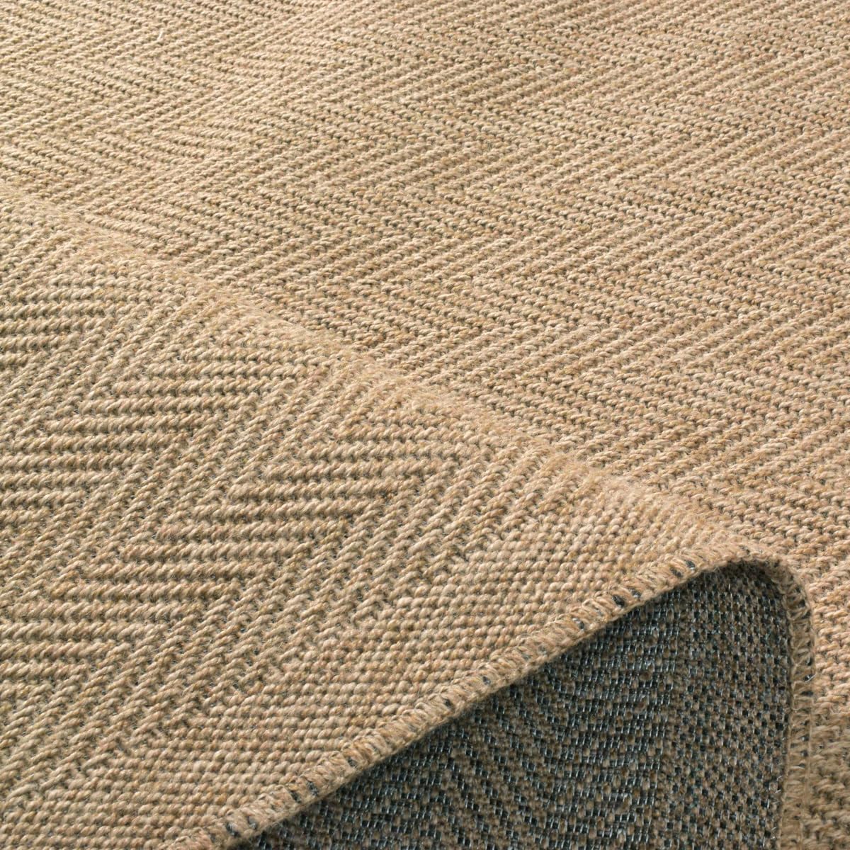 Tapis aspect jute nature beige - Nature