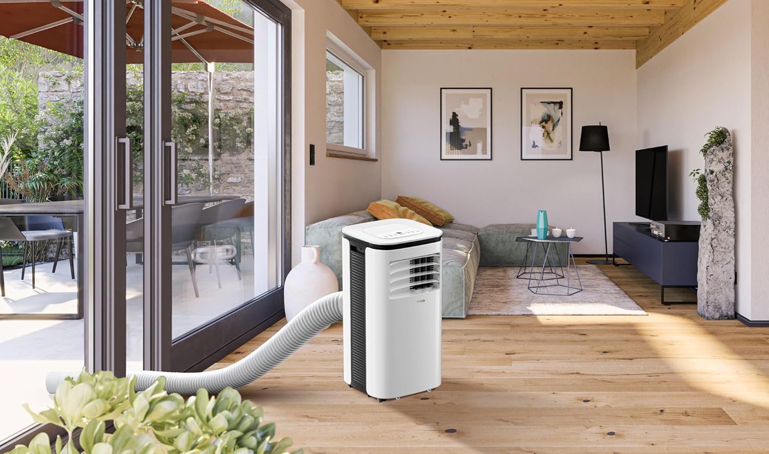 Climatiseur mobile Blanc 9000 BTU Classe A