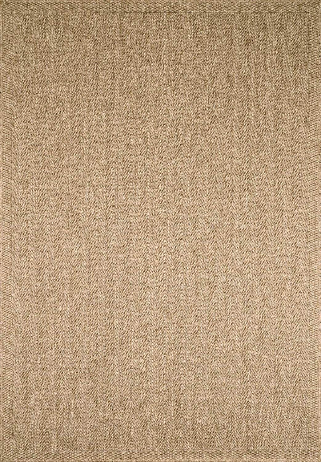 Tapis aspect jute nature beige - Nature