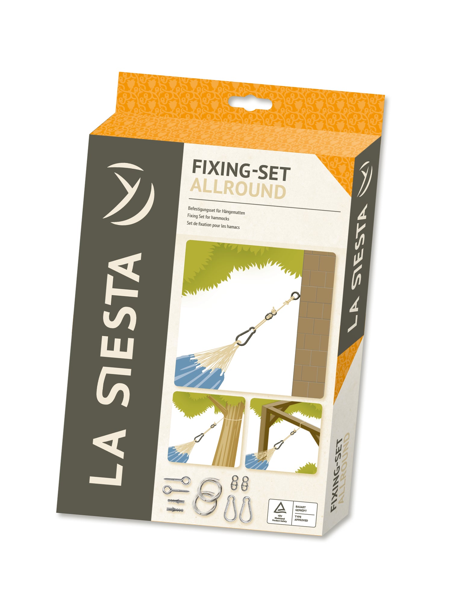 Set de fixation universel pour hamac - La Siesta Allround