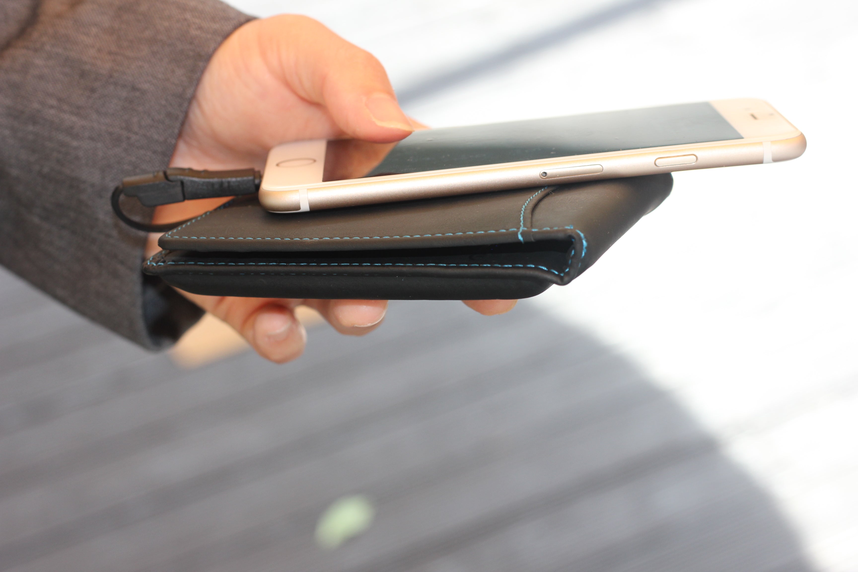 Portefeuille avec batterie Moovy