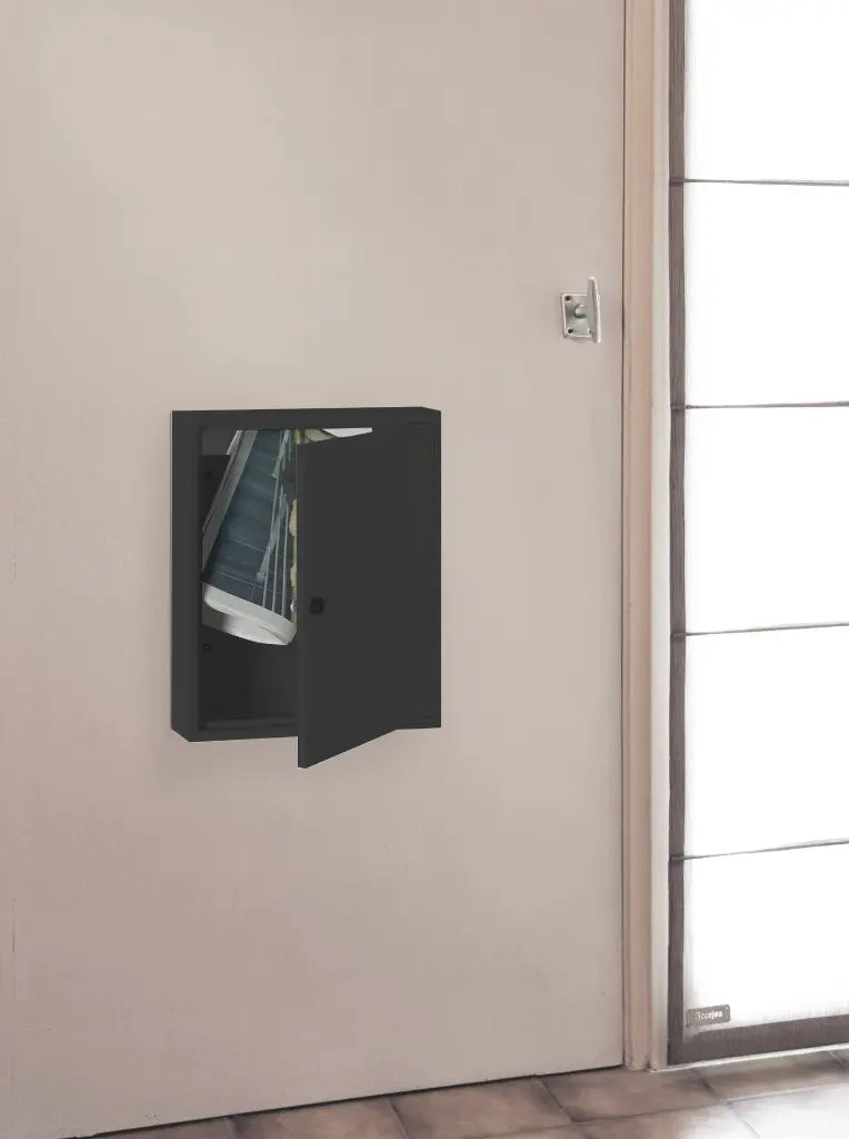 Boîte aux lettres d´intérieur - noir