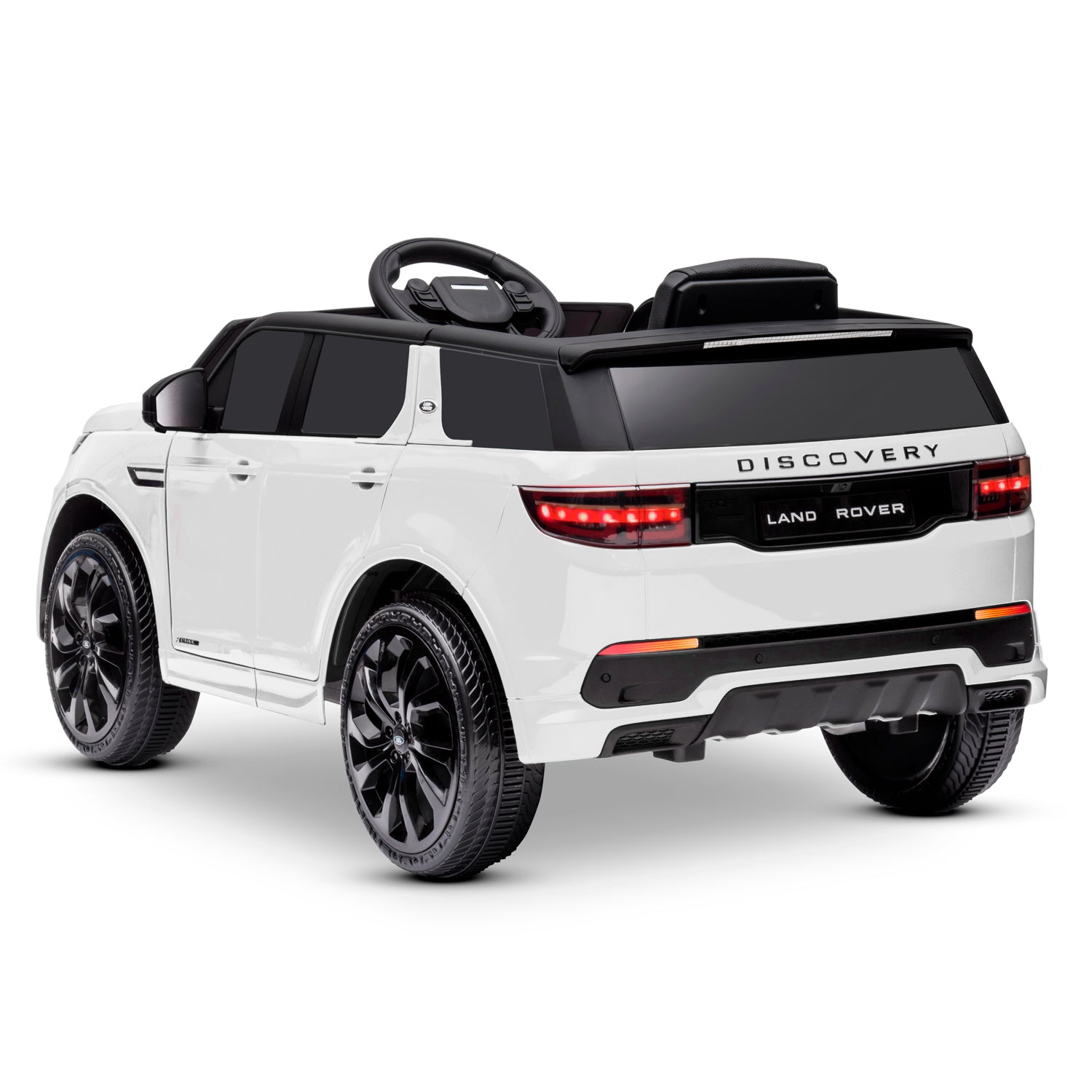 Voiture SUV électrique Land Rover Discovery Blanc - 36m+