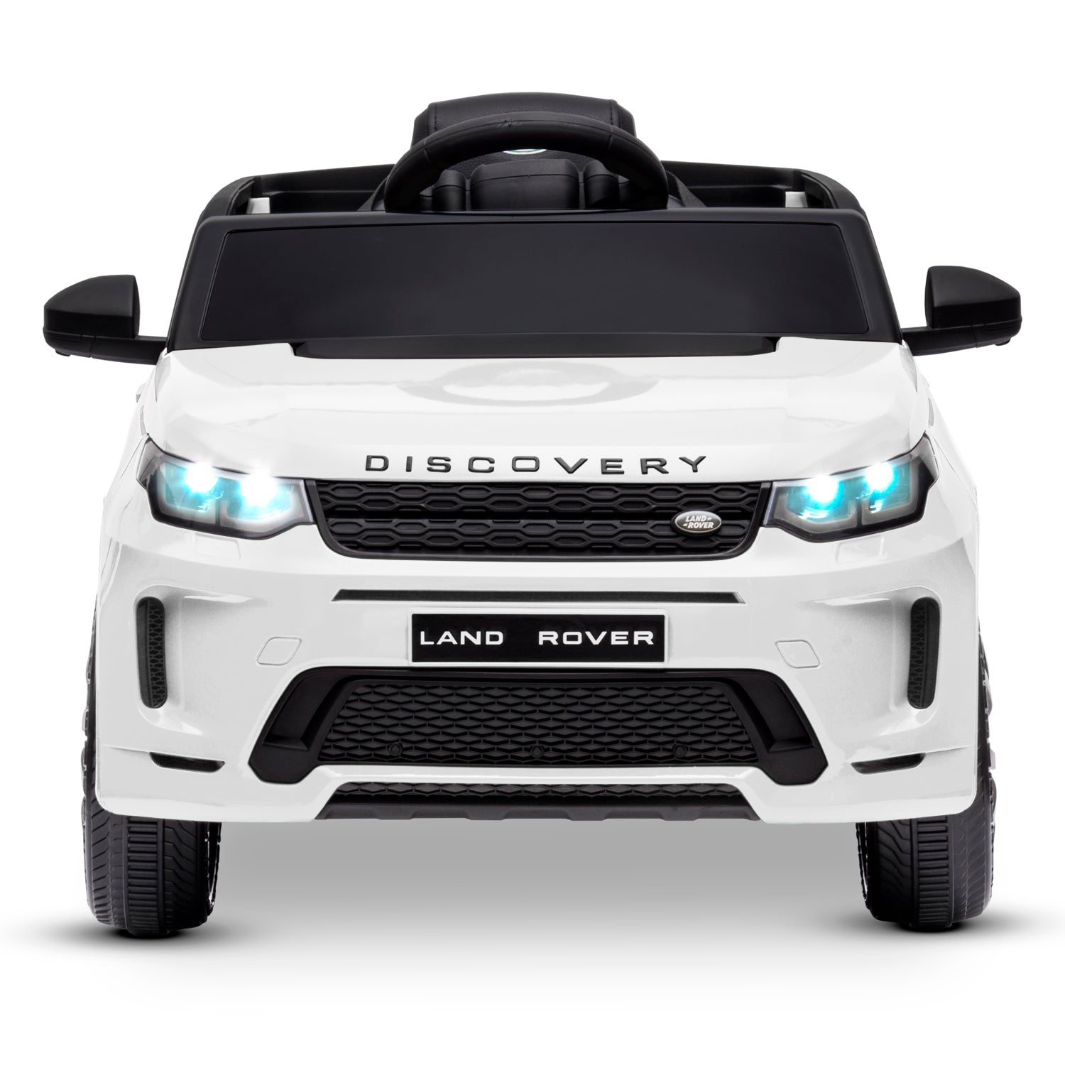 Voiture SUV électrique Land Rover Discovery Blanc - 36m+