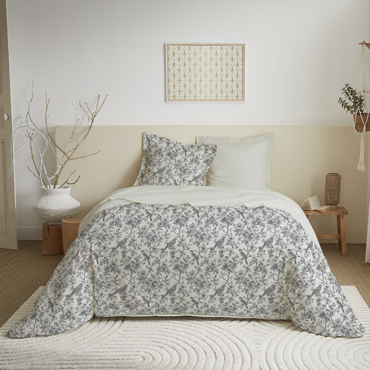 Parure de couette 3 Pièces réversible 260 x 240 cm 18 modèles au choix