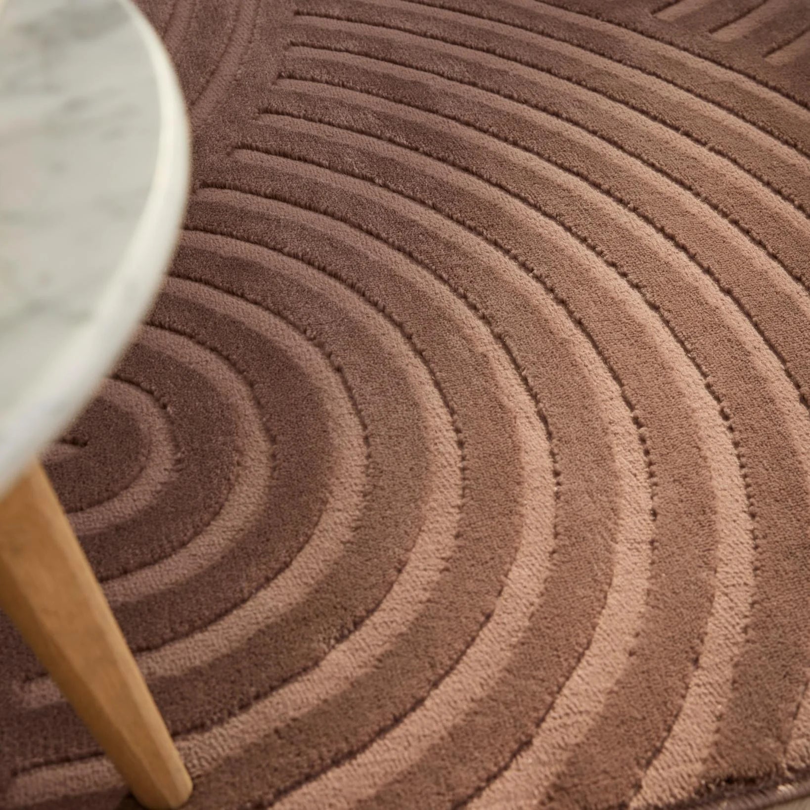 Tapis d'intérieur à motif arc - Bianca