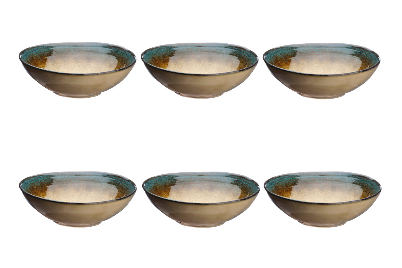 Bol ISLAND Ø20cm - 6 pièces - Terre et mer