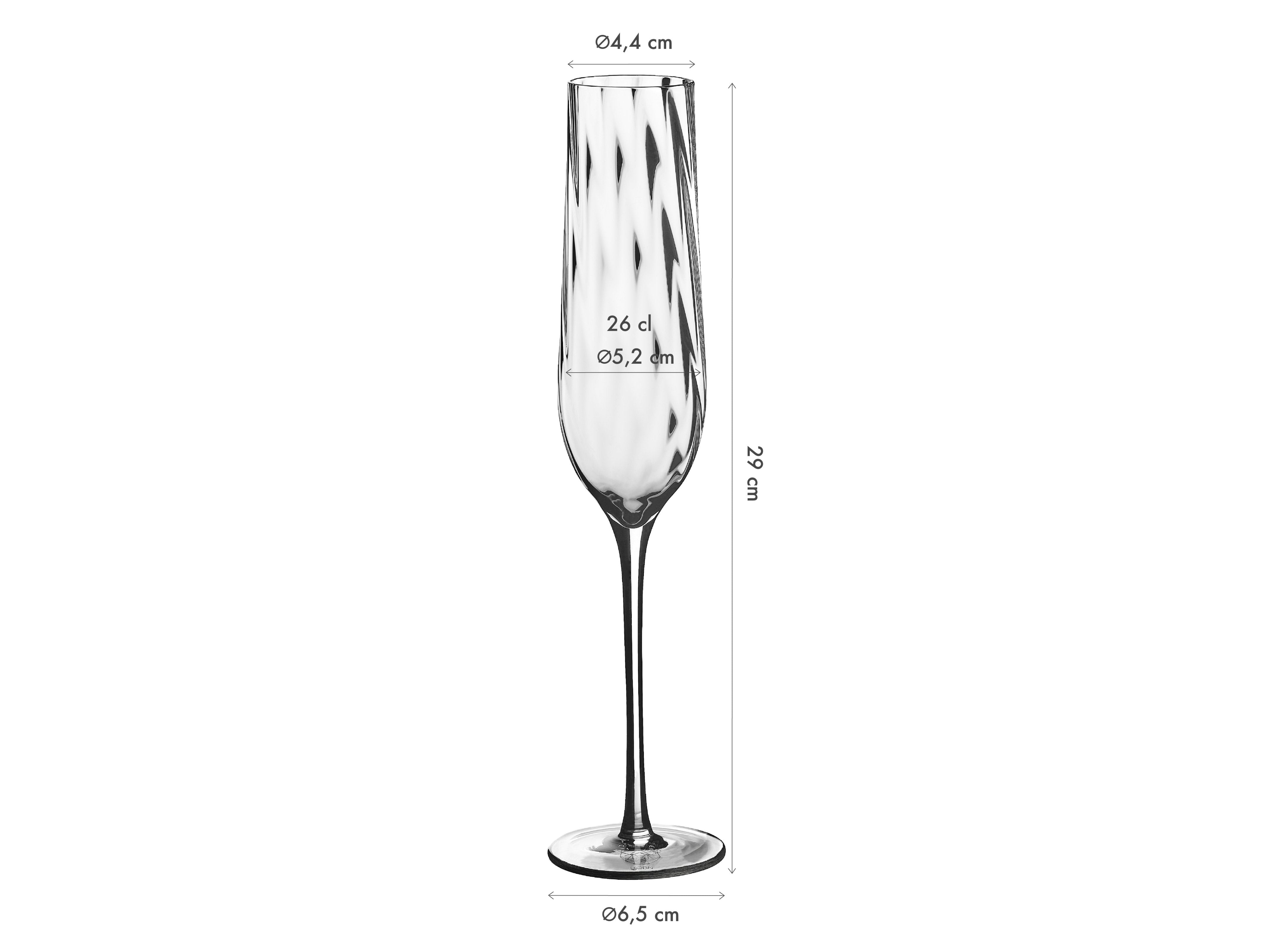 Flûte 26cl STEN - 6 pièces