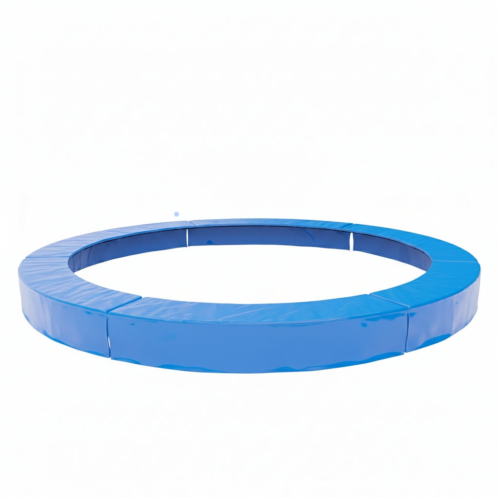 Coussin Reversible en polyethylene pour Trampoline 10FT -Bleu ou Noir