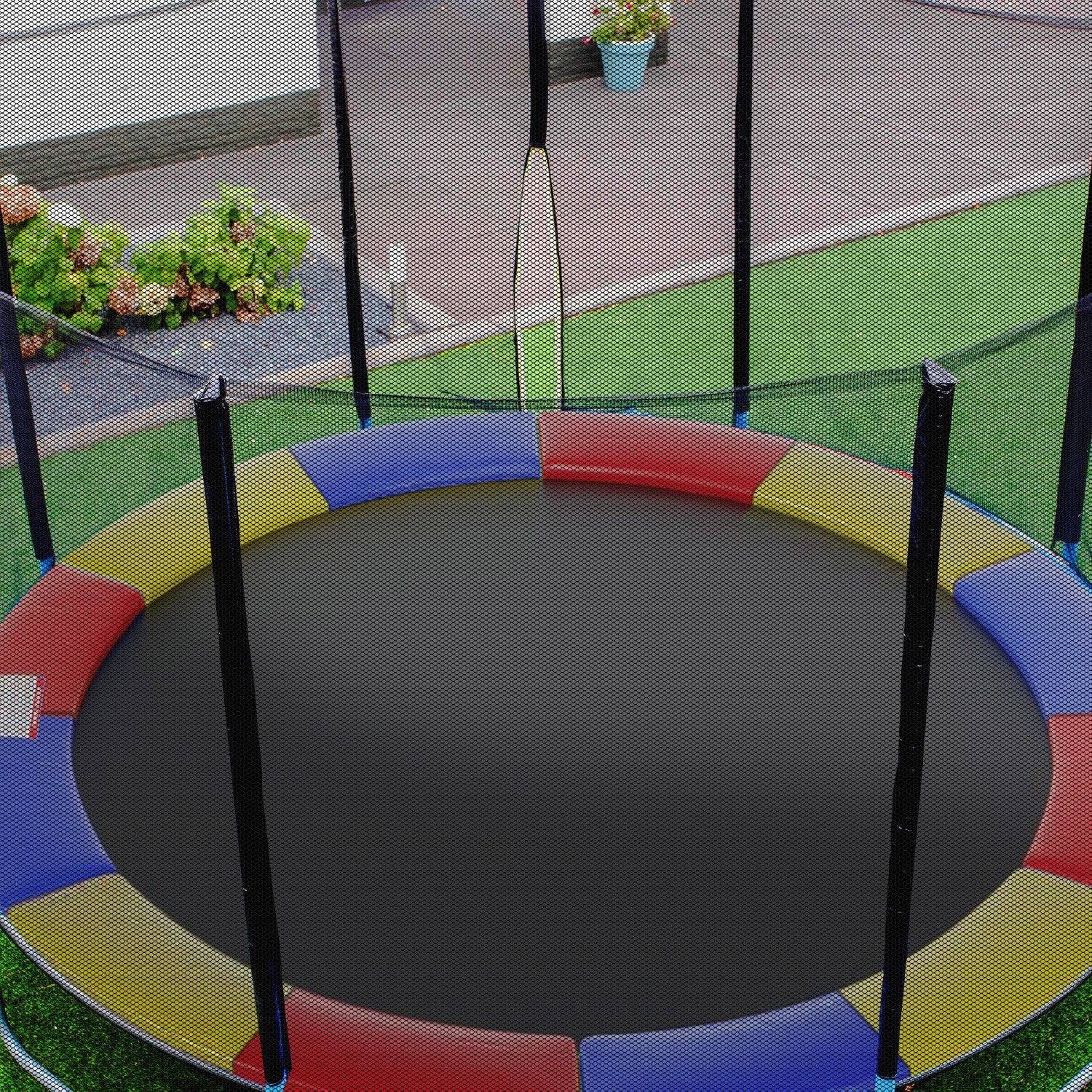 Coussin de protection trampoline 14FT-427cm - Multicolore