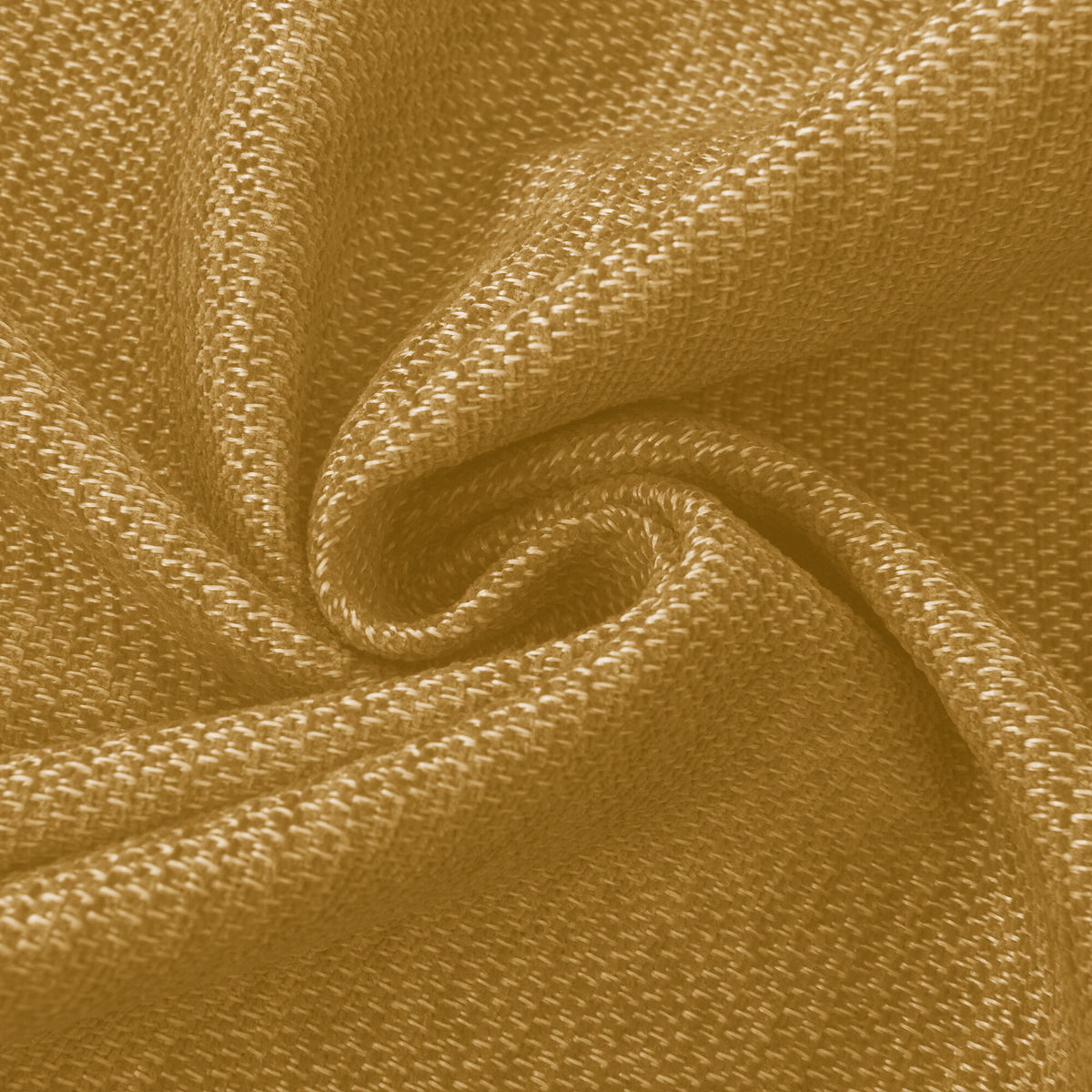 Rideau occultant phonique et thermique doublé polaire 140 x 240 cm "Arctica" 100% opaque Miel