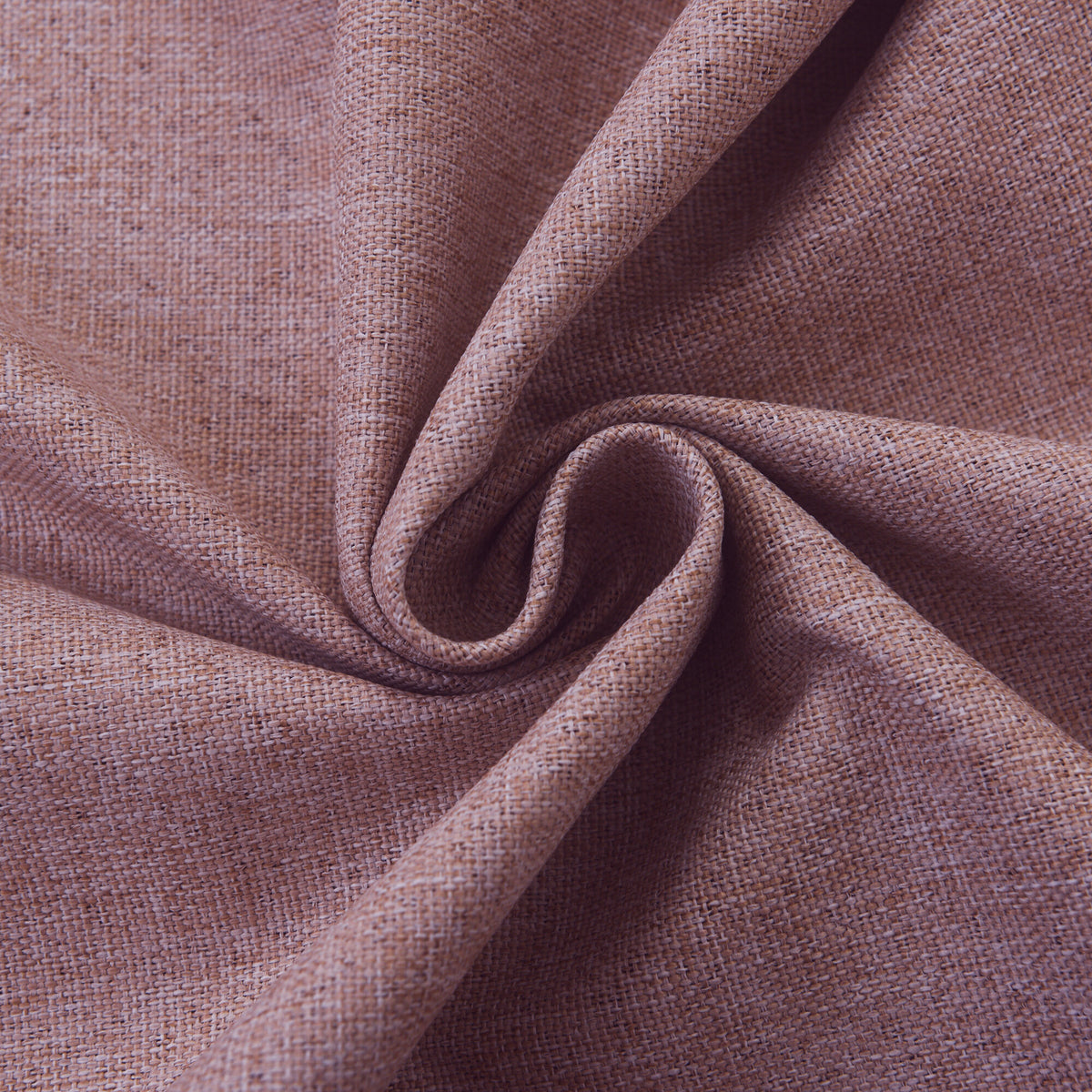 Rideau 100% occultant + 8 œillets 140 x 240 cm Polyester chambray "Cocooning" Lavande