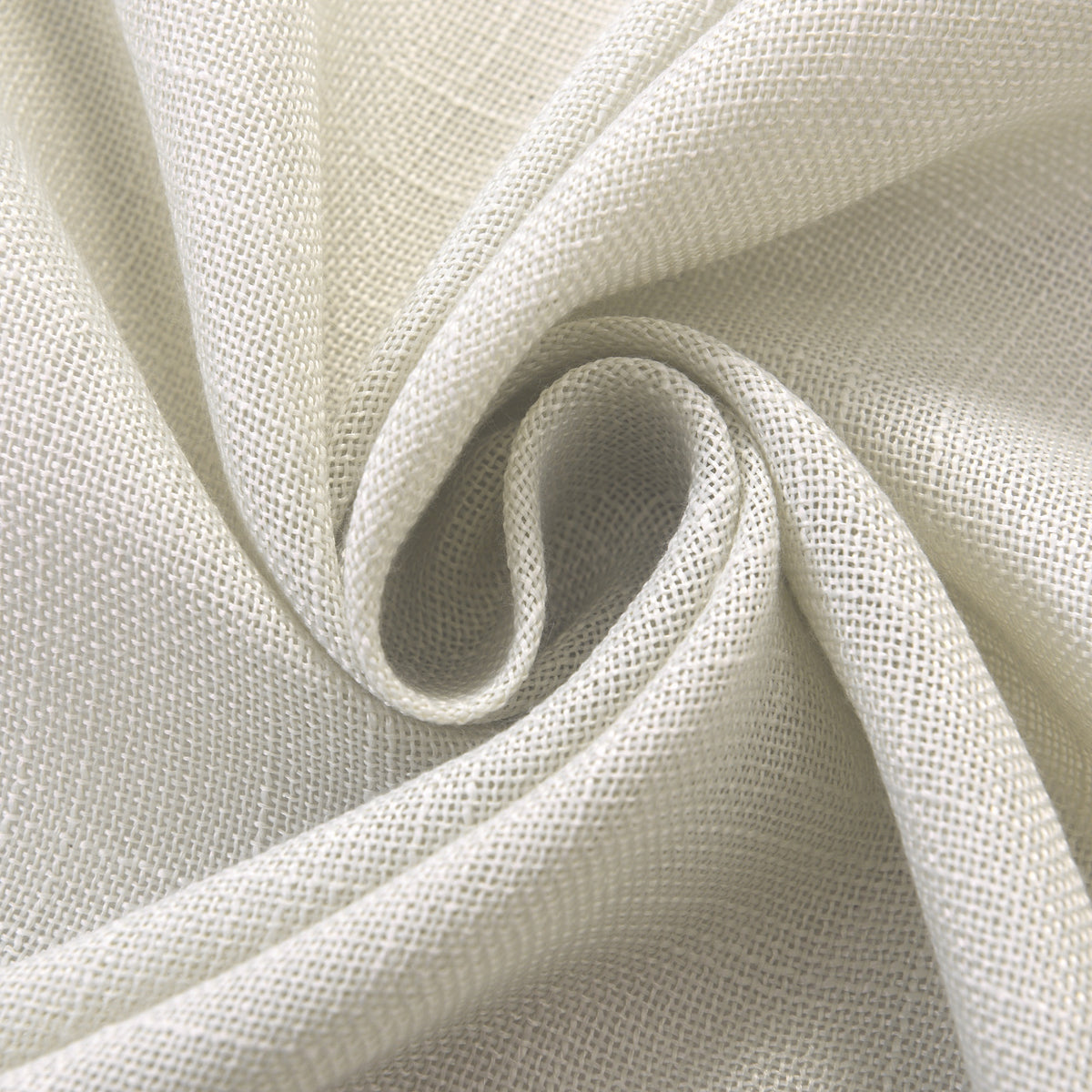 Rideau ajustable + 8 anneaux pince 140 x 270 cm Polyester effet lin" Evasion" Nuage