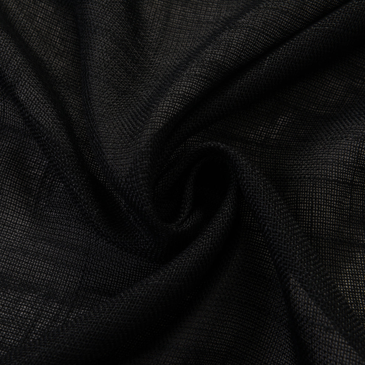 Rideau ajustable + 8 anneaux pince 140 x 270 cm Polyester effet lin" Evasion" Truffe