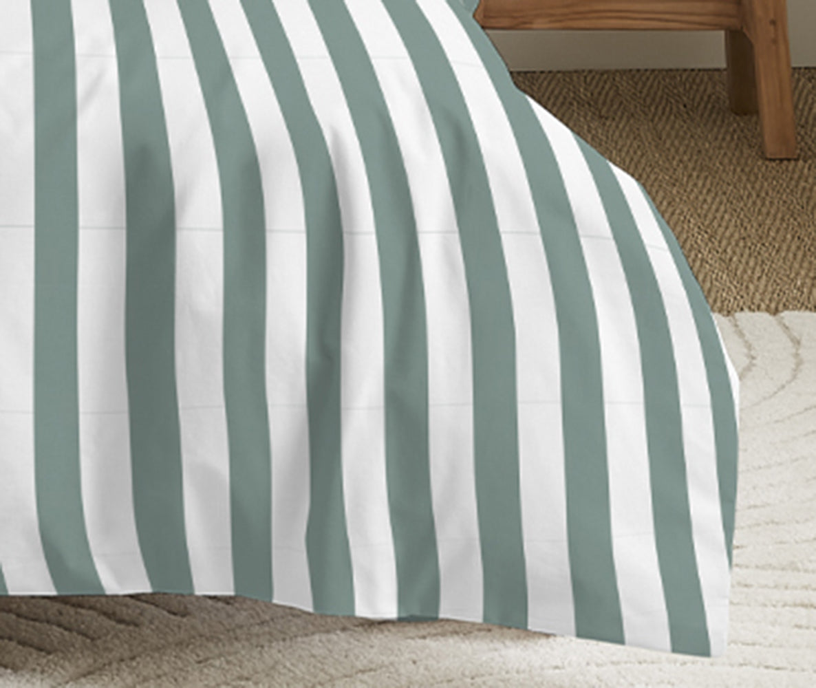 Pack Complet Housse de couette Imprimé 140 x 200 cm - Drap housse 90 x 190 cm - 100% Coton 57 Fils