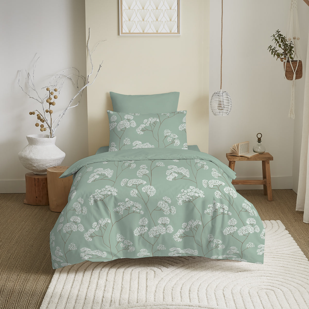 Pack Complet Housse de couette Imprimé 140 x 200 cm - Drap housse 90 x 190 cm