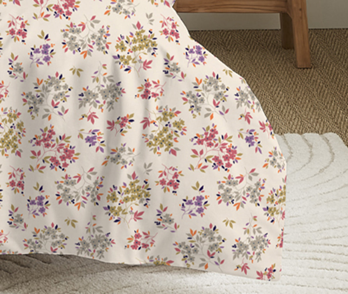 Pack Complet Housse de couette Imprimé 140 x 200 cm - Drap housse 90 x 190 cm