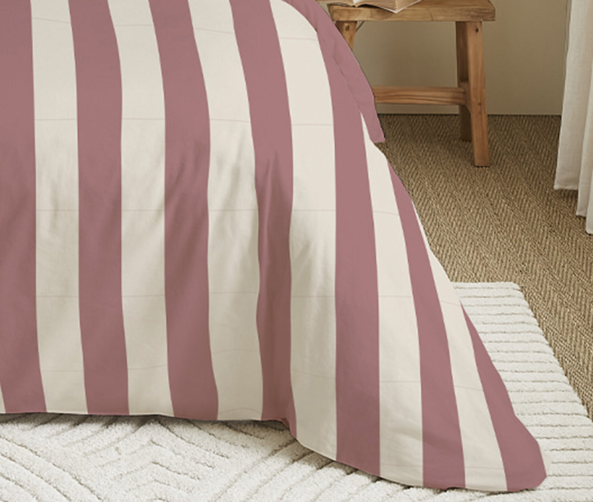 Pack 6 pièces Housse de couette Imprimé 220 x 240 cm - Drap housse 140 x 190 cm - 100% Coton 57 Fils