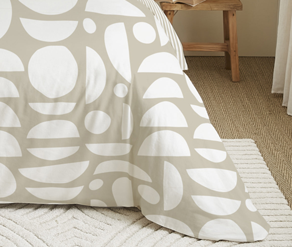 Pack Complet Housse de couette Imprimé 220 x 240 cm - Drap housse 160 x 200 cm