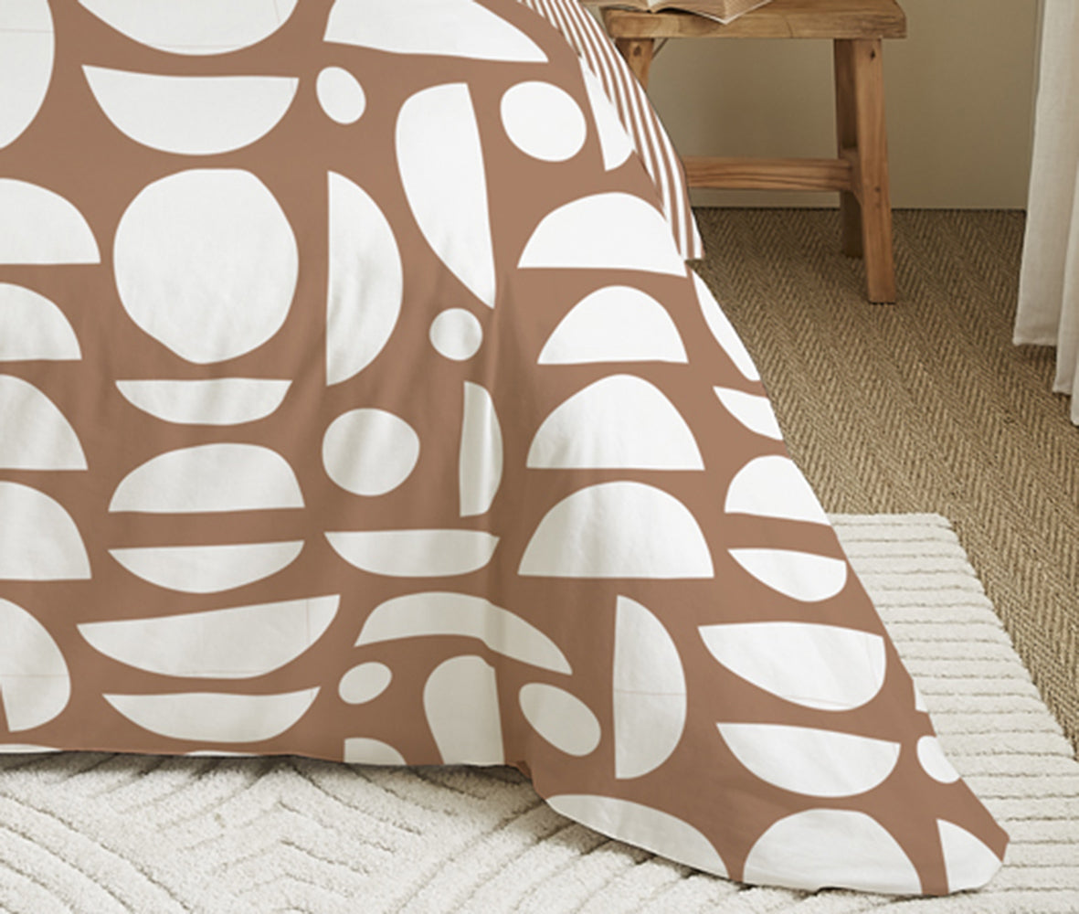 Pack Complet Housse de couette Imprimé 220 x 240 cm - Drap housse 160 x 200 cm