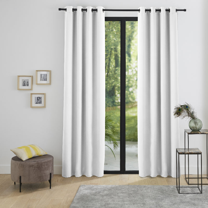 Rideau Occultant Thermique 140 x 260 cm Neige