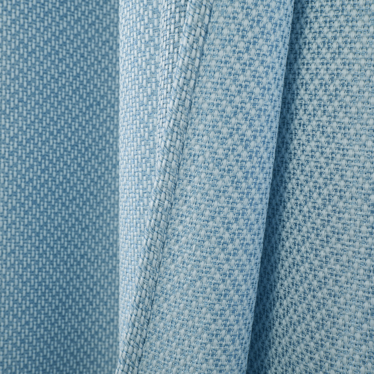 Rideau d'ameublement + 8 oeillets 140 x 240 cm Polyester fils teints jacquard "Victoria"Paon