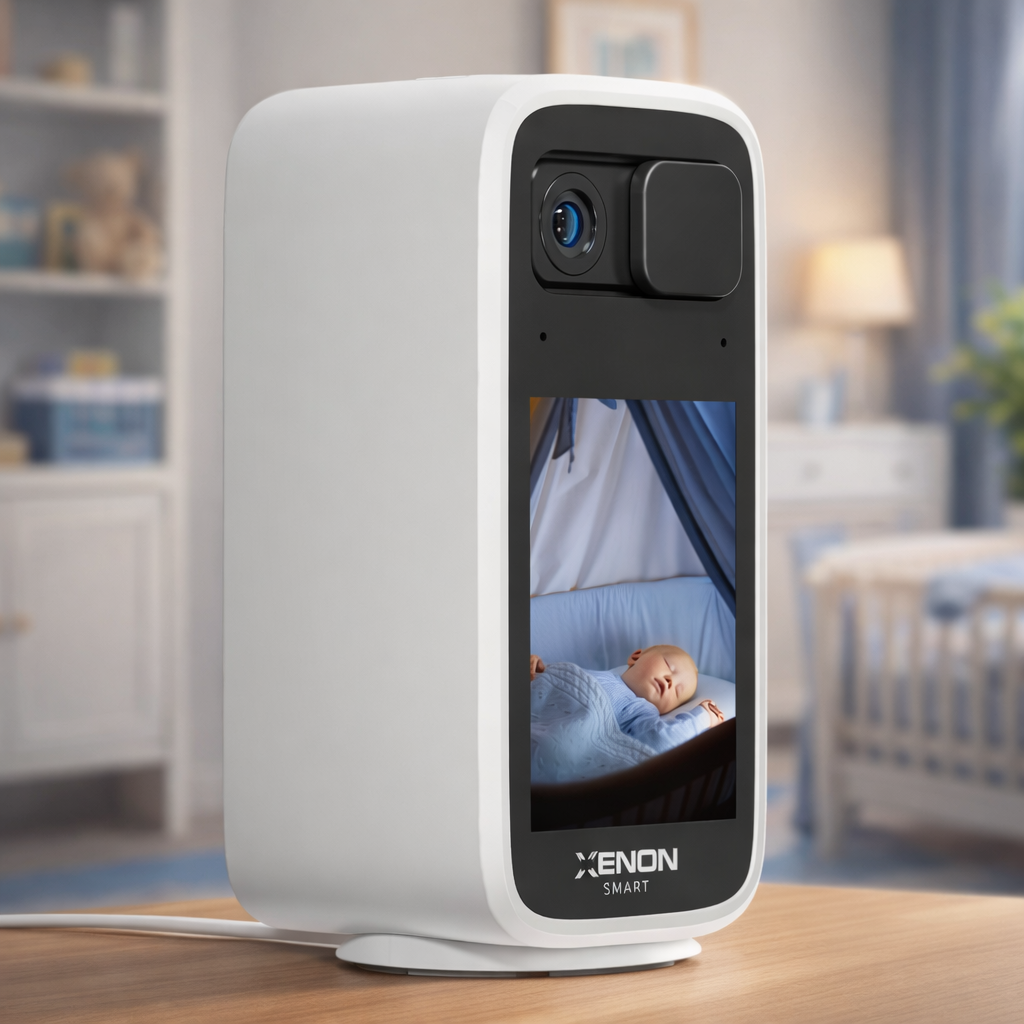 Caméra d'intérieur intelligente avec moniteur
