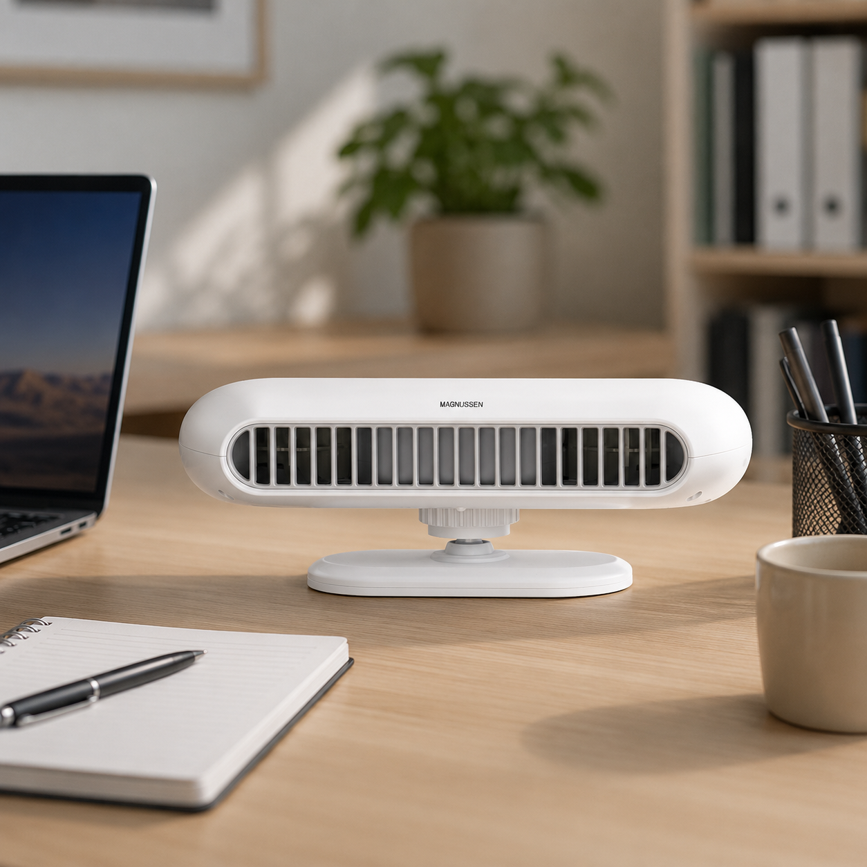 Ventilateur portable blanc