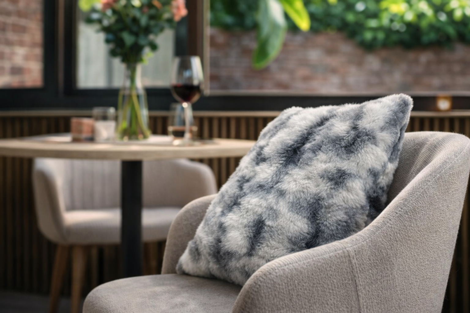 Coussin chauffant PAD (insert thermique à usage unique) - Fourrure gris arctique